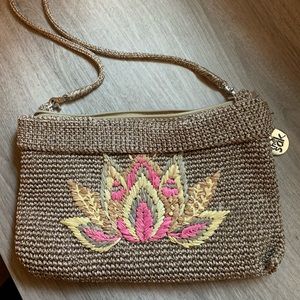 the Sak Lotus hand crotched purse
